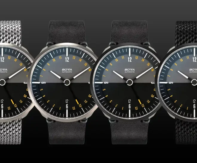 BOTTA Mondo GMT: The Art of Minimalist Dual-Time Travel Watches